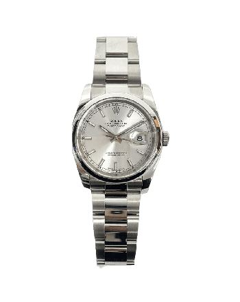 Rolex Datejust 116200 Silver Dial May 2013