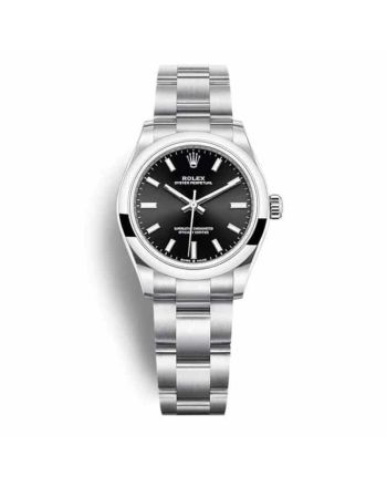 Rolex Oyster Perpetual  Black Ladies 31MM