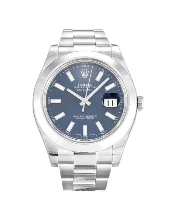 Rolex Datejust II Blue Dial 116300 Mens 41MM