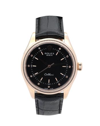 Rolex Cellini 4233/8 gold dial