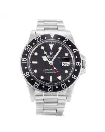 Rolex GMT Master Black 16750 Mens Watch 40MM